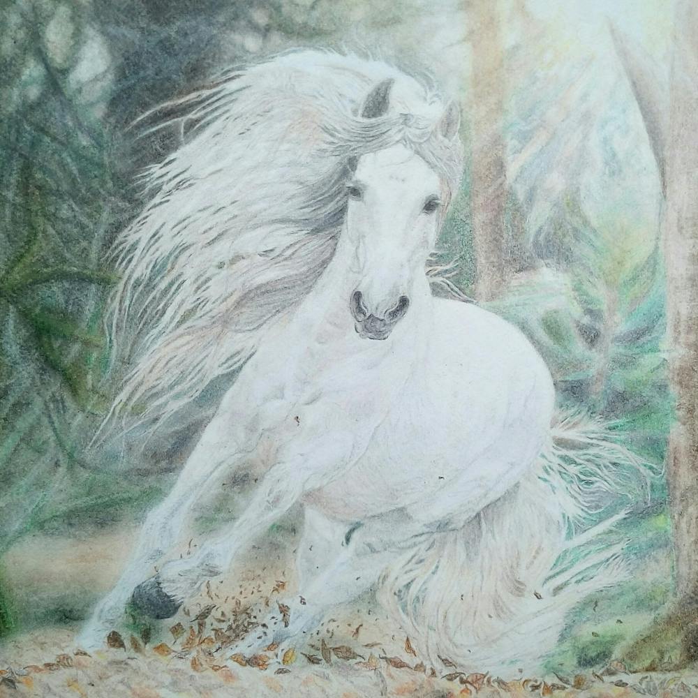 Dashing through the leaves