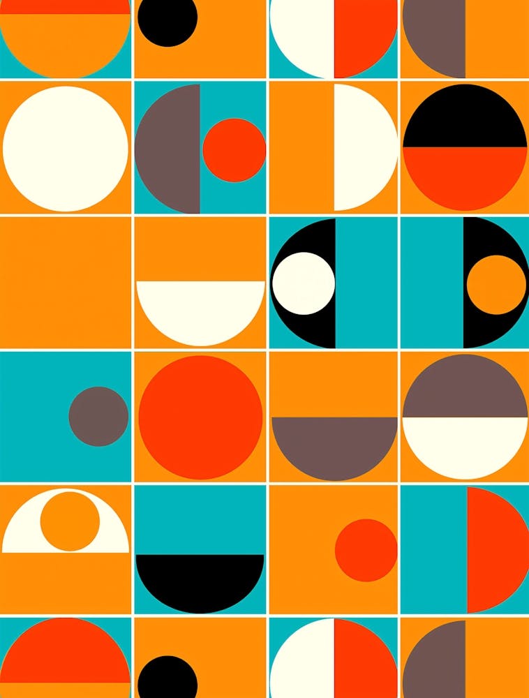 Bauhaus, Abstract Pattern