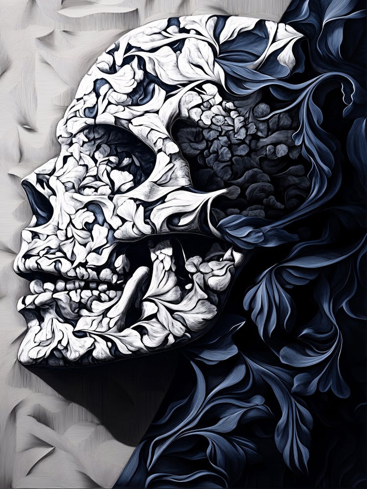 Skull And Vines