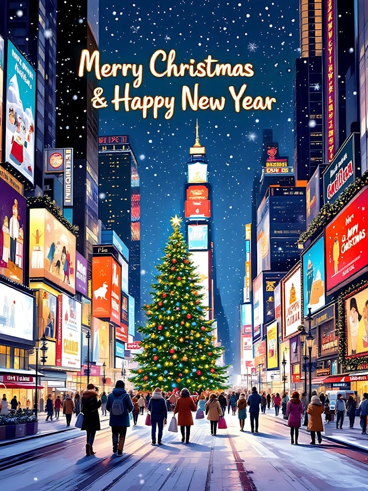 Merry Christmas And Happy New Year 2