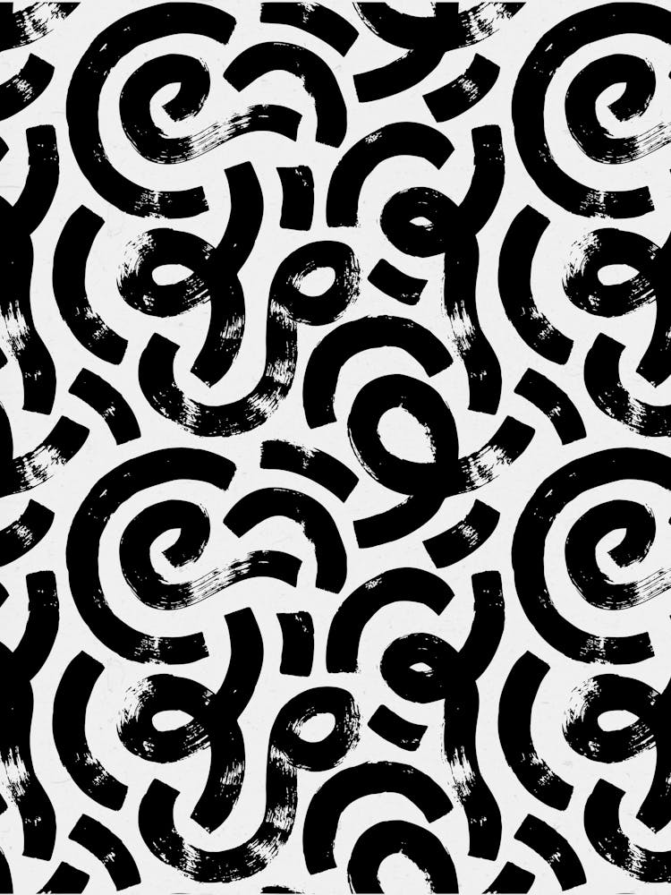 Abstract Black And White Pattern 1