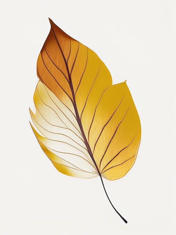 Marigold Leaf Abstract