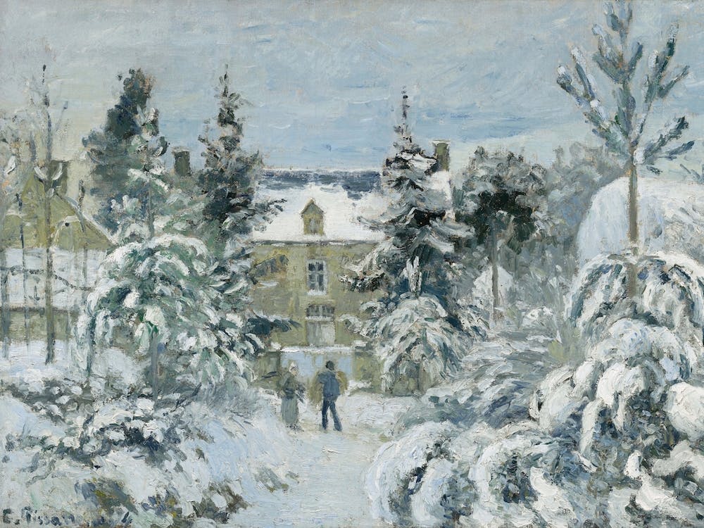 Piettes House At Montfoucault, Camille Pisarro