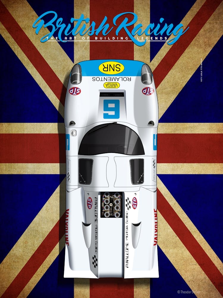 British Racing Lola T70 MK3B No.6