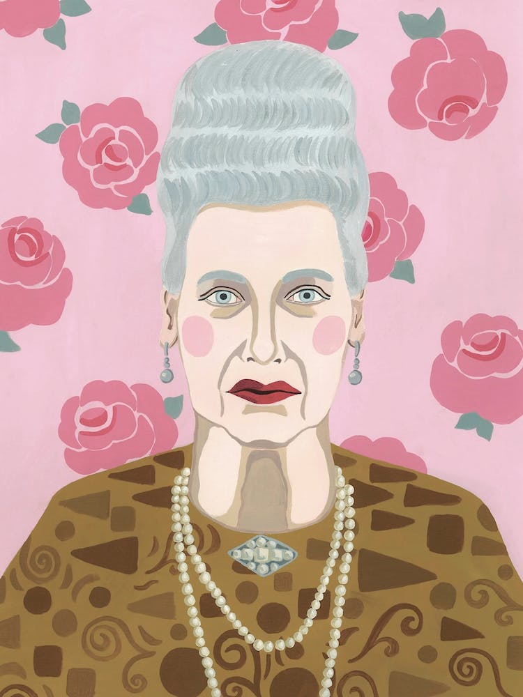 Grand Budapest Hotel Lady