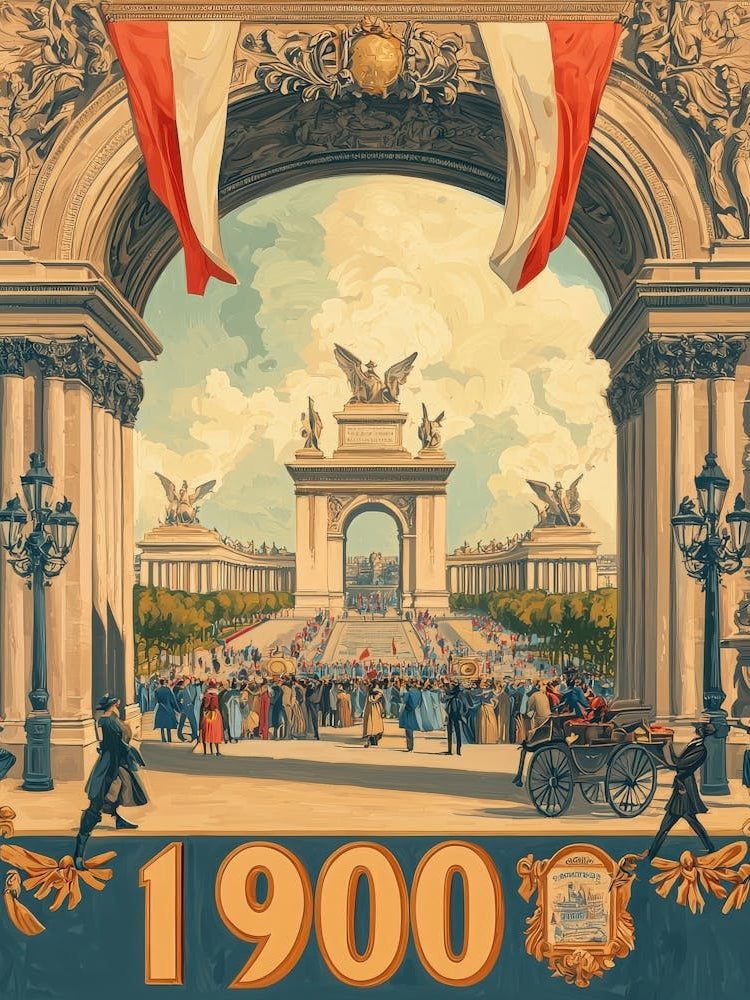 Aihrgdesign A Vintage Travel Poster Of The 1900 Paris Exposit A31ba3b5 Fb8d 42ab 99ab 9aed199136ca 3