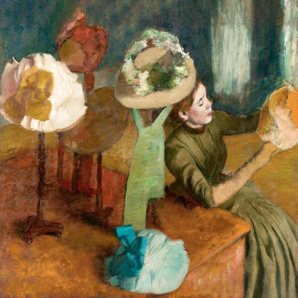 The Millinery Shop, Edgar Degas