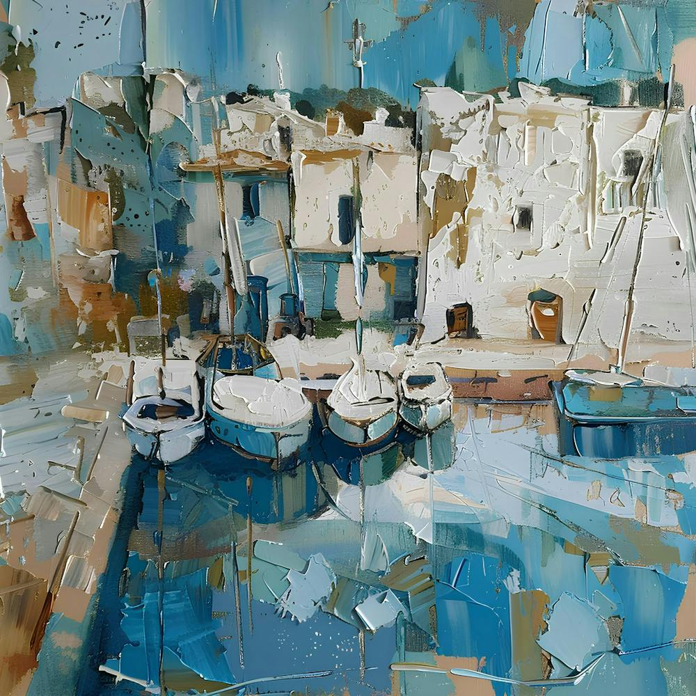 Boats In The Harbor 2