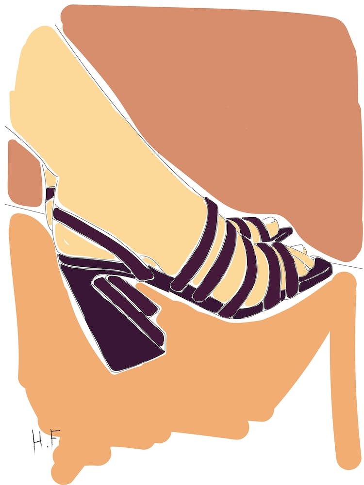 Painted Heels