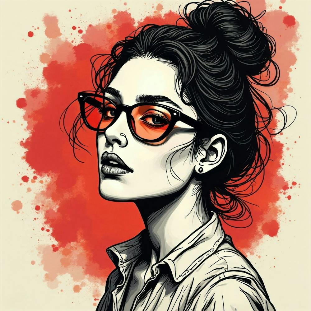 Girl With Glasses