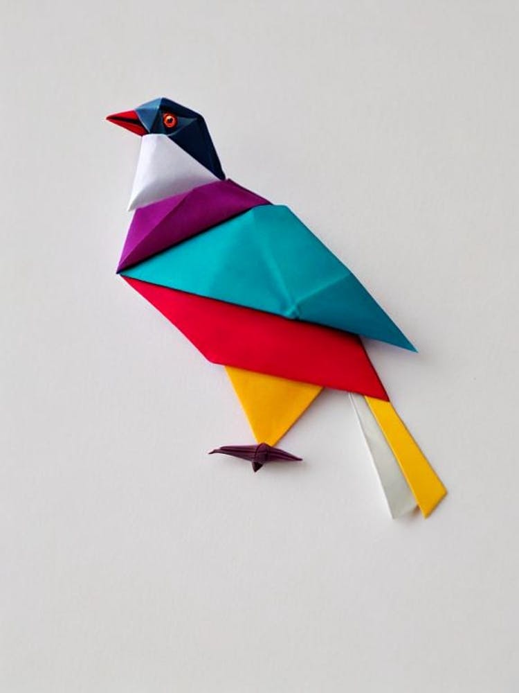 Taube 3 Origami-Vogel