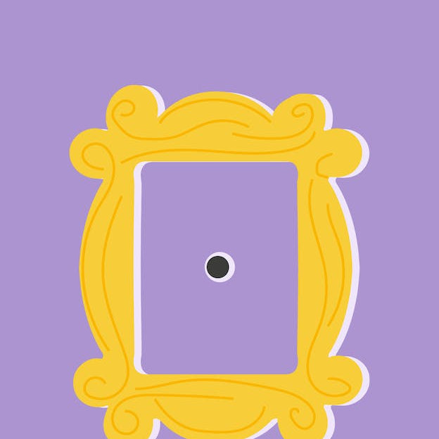 Friends Picture Frame Door