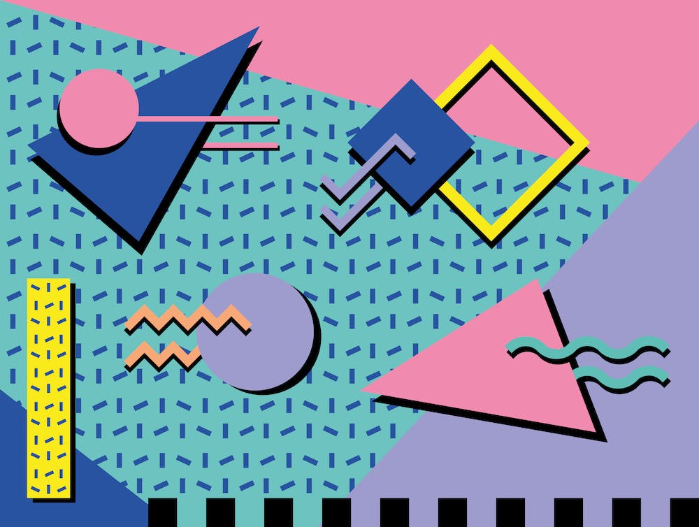 Memphis Pattern Retro Vaporwave 80s Nostalgia 90s Dreamwave Artwork