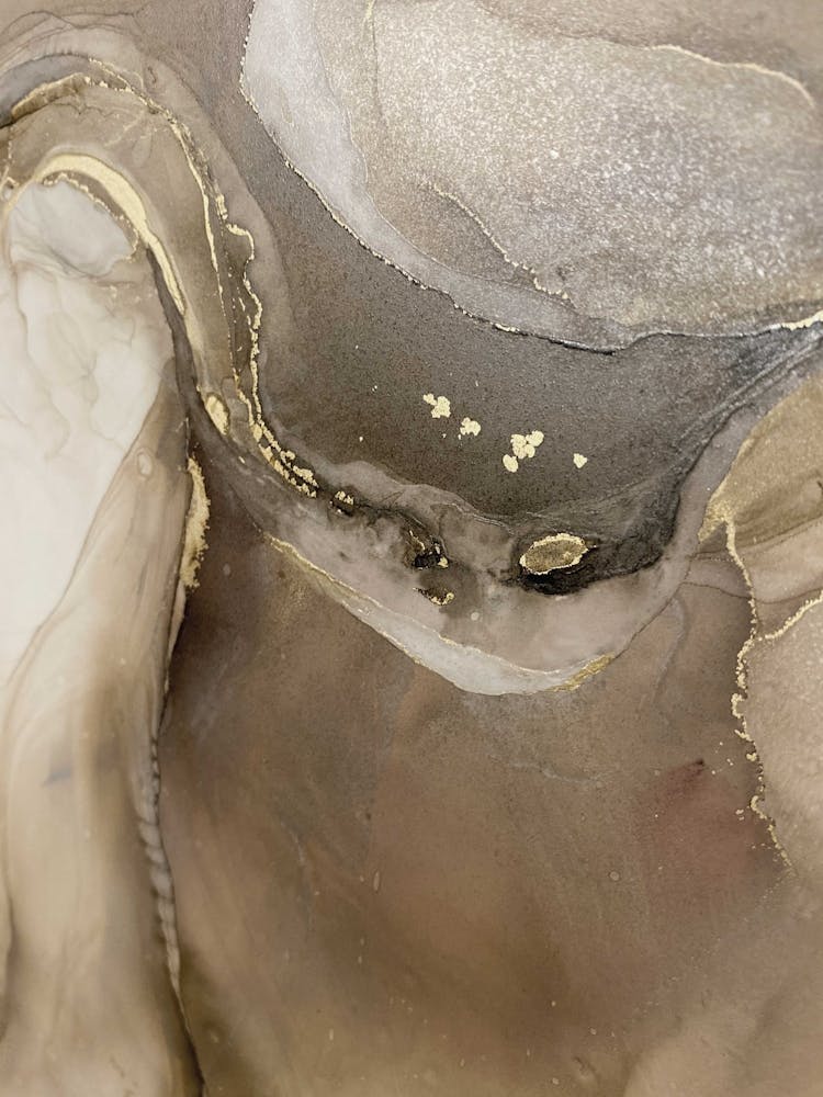 Abstrait Bronze Marron 3