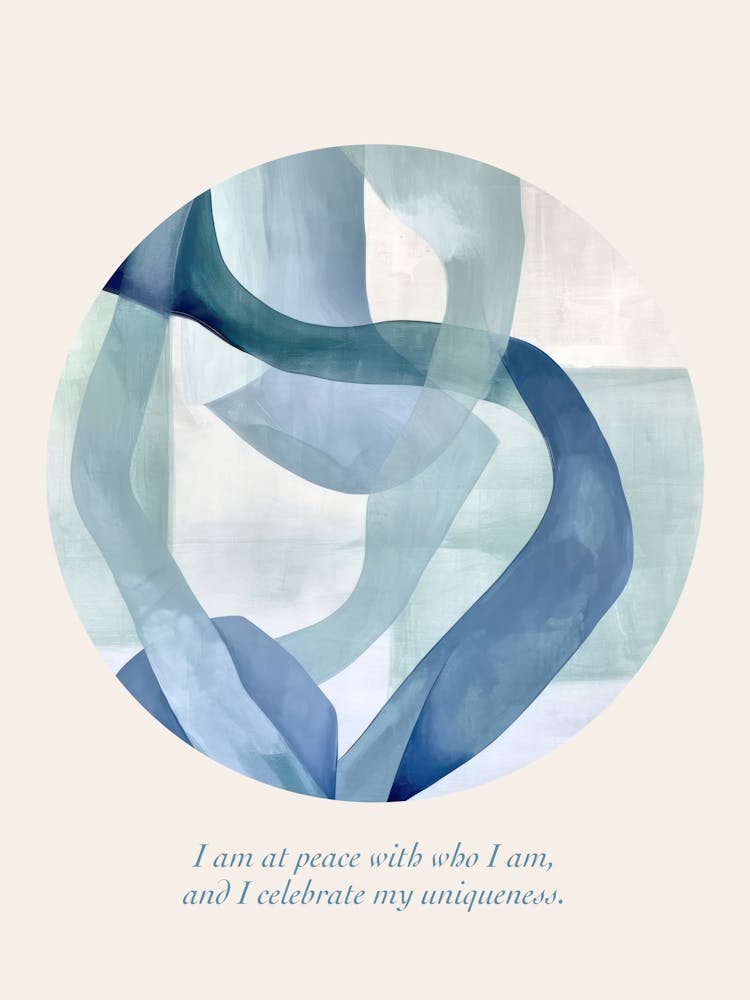 Affirmations I Am At Peace With Who I Am, And I Celebrate My Uniqueness