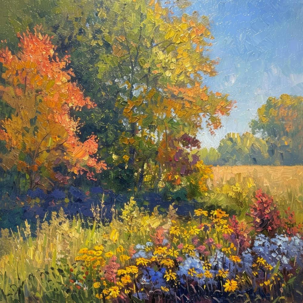 Fall In The Meadow