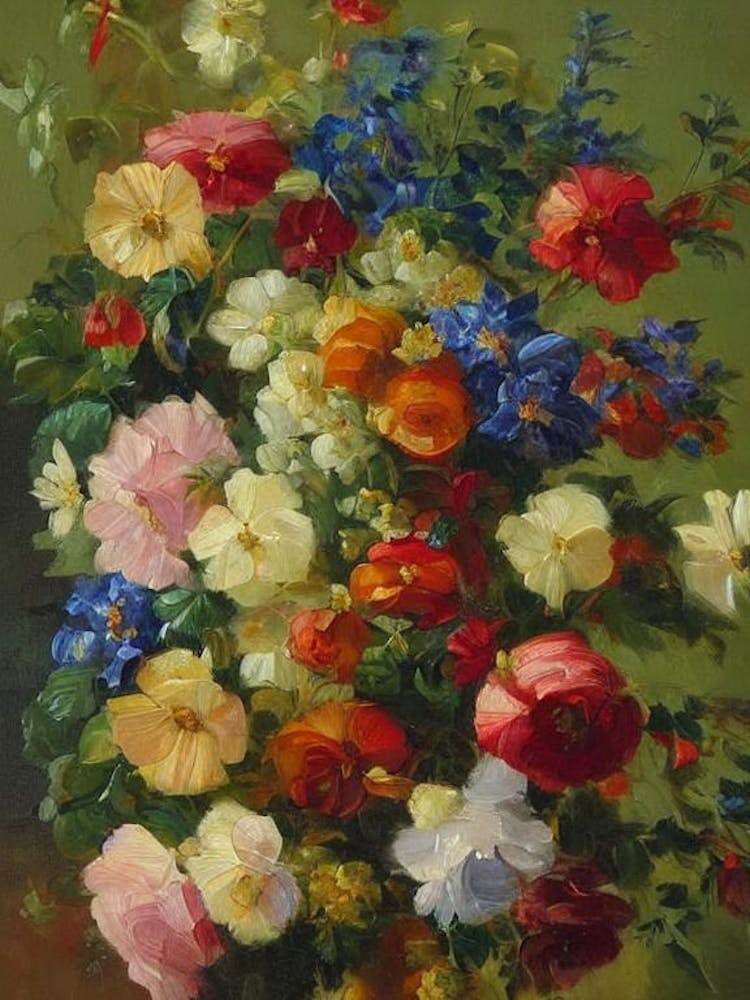 Morning Glory Painting 5 Flower