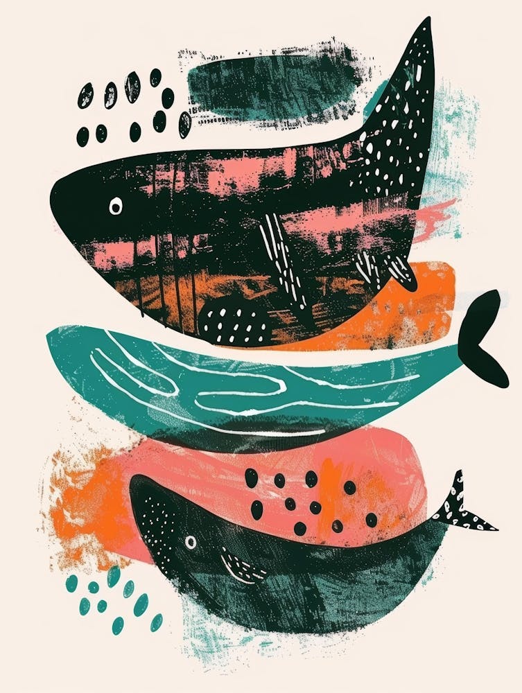 Whales In The Sea