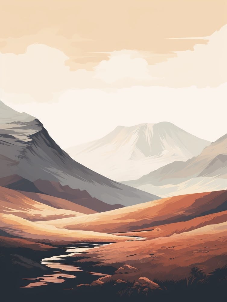 Ben Nevis Scotland 1 Hiking Trail Landscape