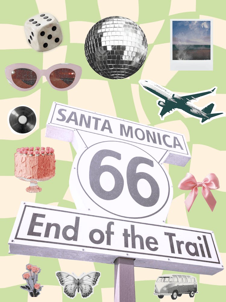 Santa Monica Collage