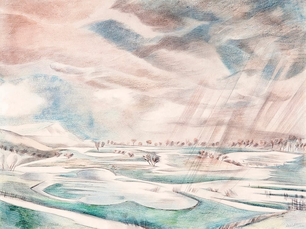 A Rainy Day (1922), Paul Nash