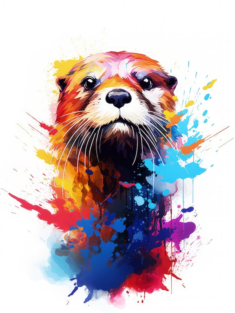 Otter Painting