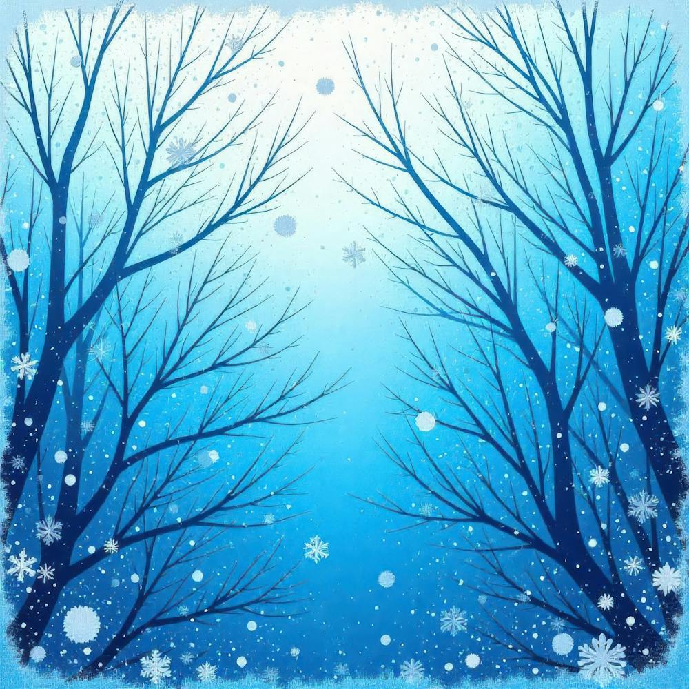 Snowy Trees 1