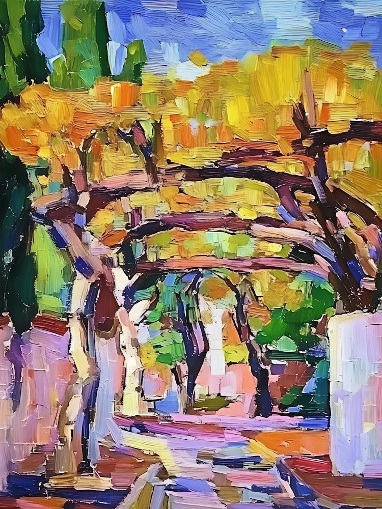 Arbour Grapes In Mallorca 1