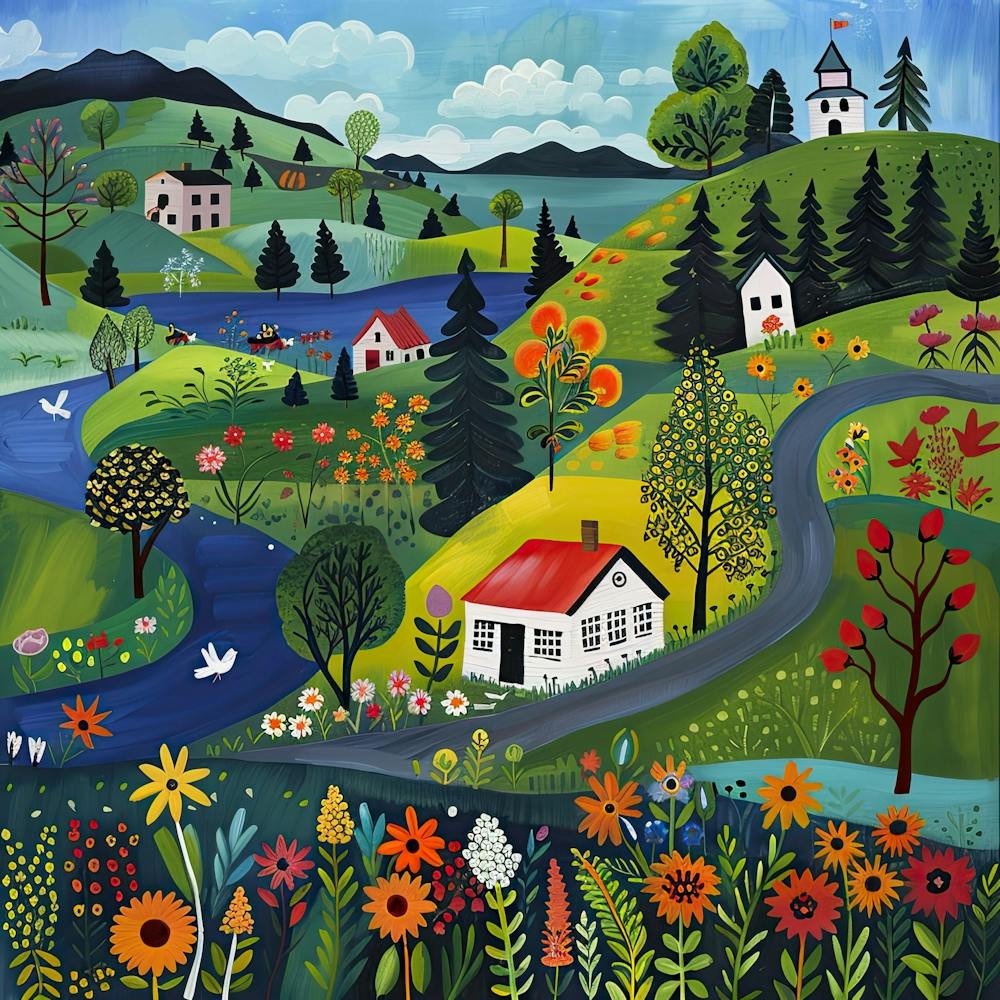 Kids Travel Illustration Canada 3
