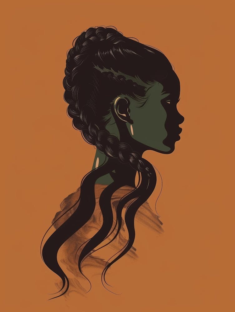 Porträt einer afroamerikanischen Frau 15