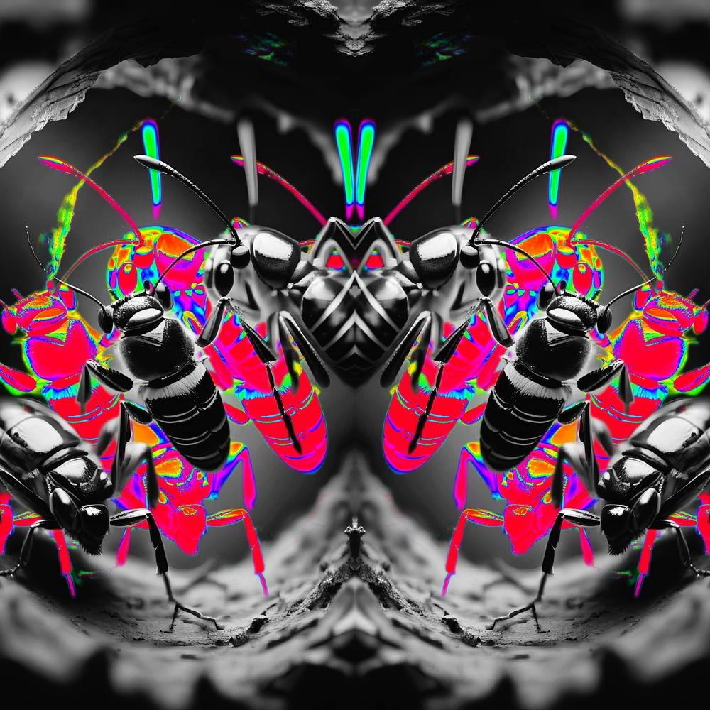 Brighten beehind the grey