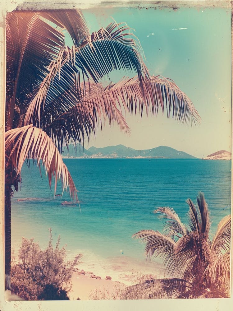 South Of France Polaroid Inspired 1
