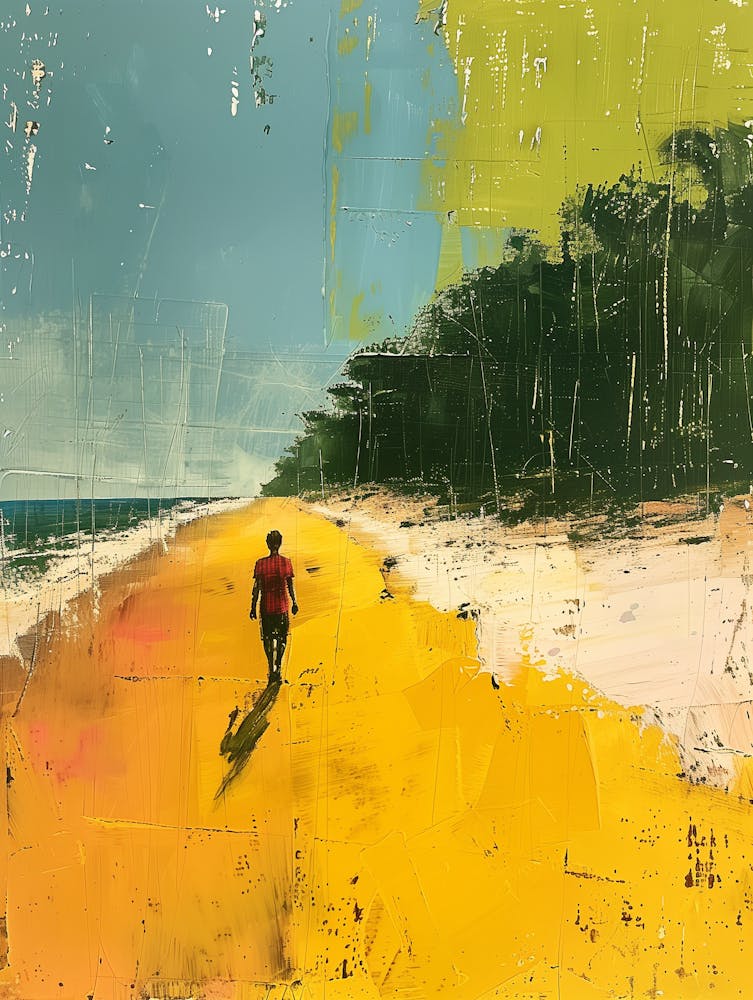 'Walking On The Beach'