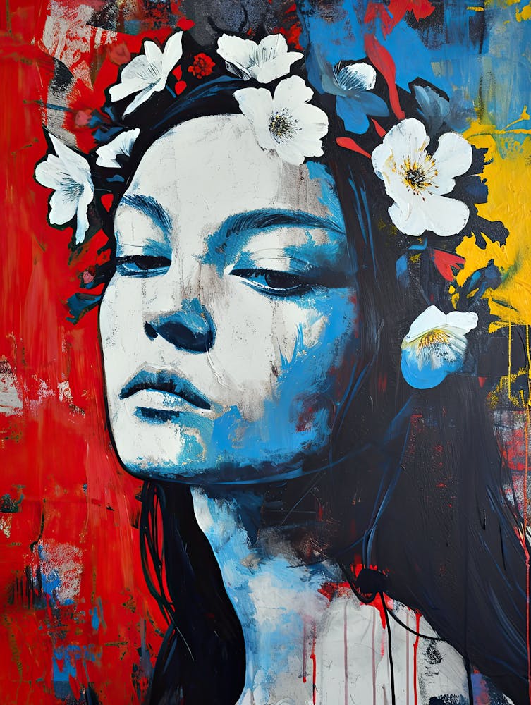 Flower Girl, Pop Art 1