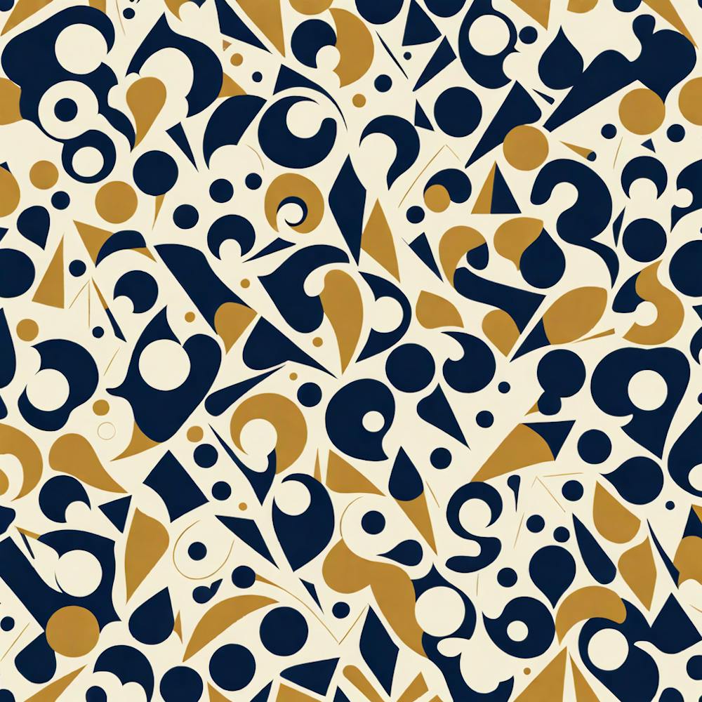 Abstract geometric shapes Pattern, 258