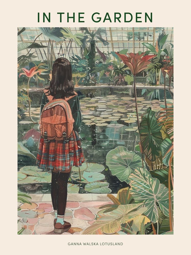 In The Garden Poster Ganna Walska Lotusland Usa 3