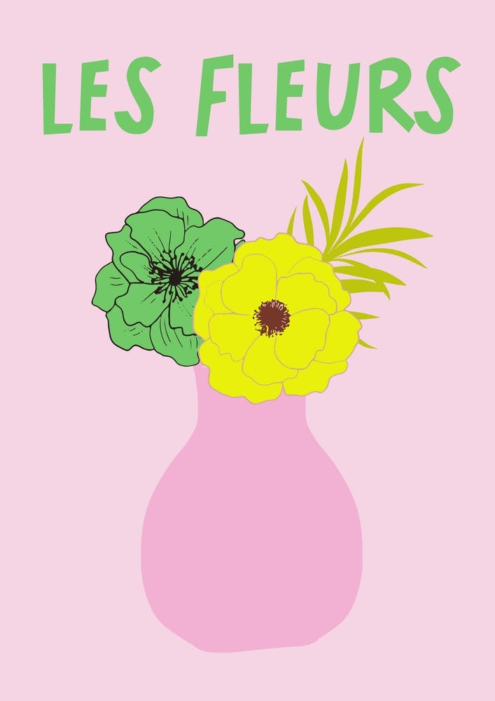 Les Fleurs Neon