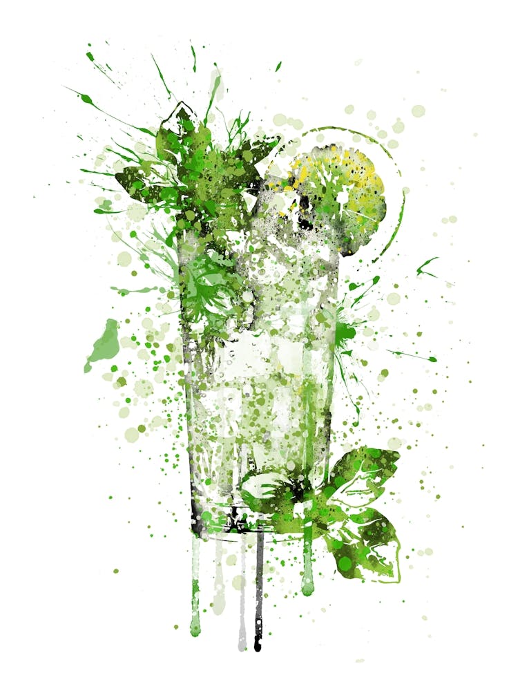 Glass of Mojito 1