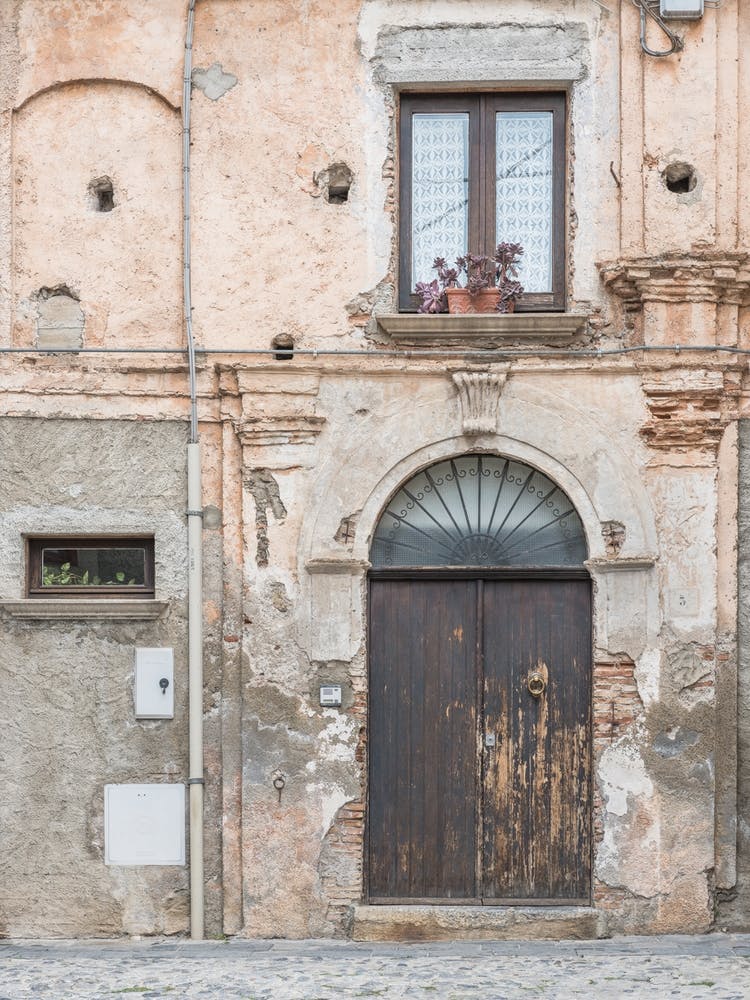Old Buildings In Calabria In Italy