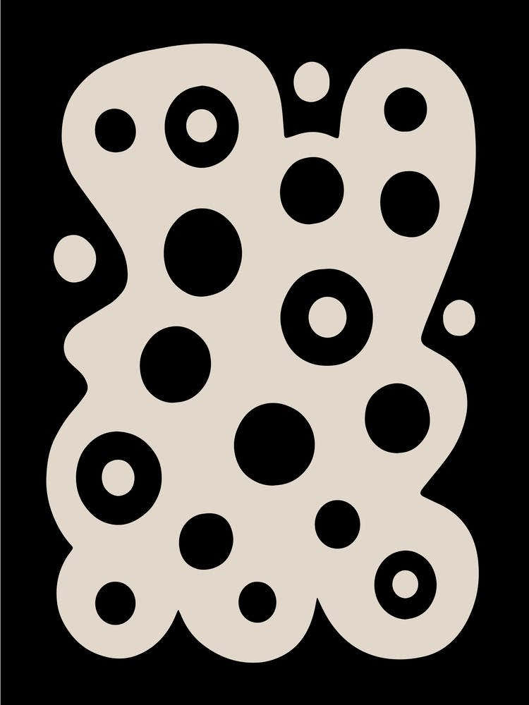 Mid Century Modern Organic Abstraction