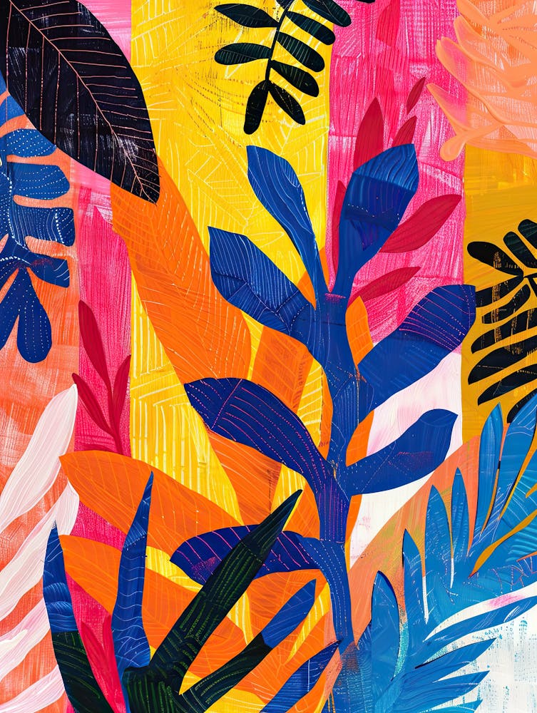 Flora Festival Matisse Style