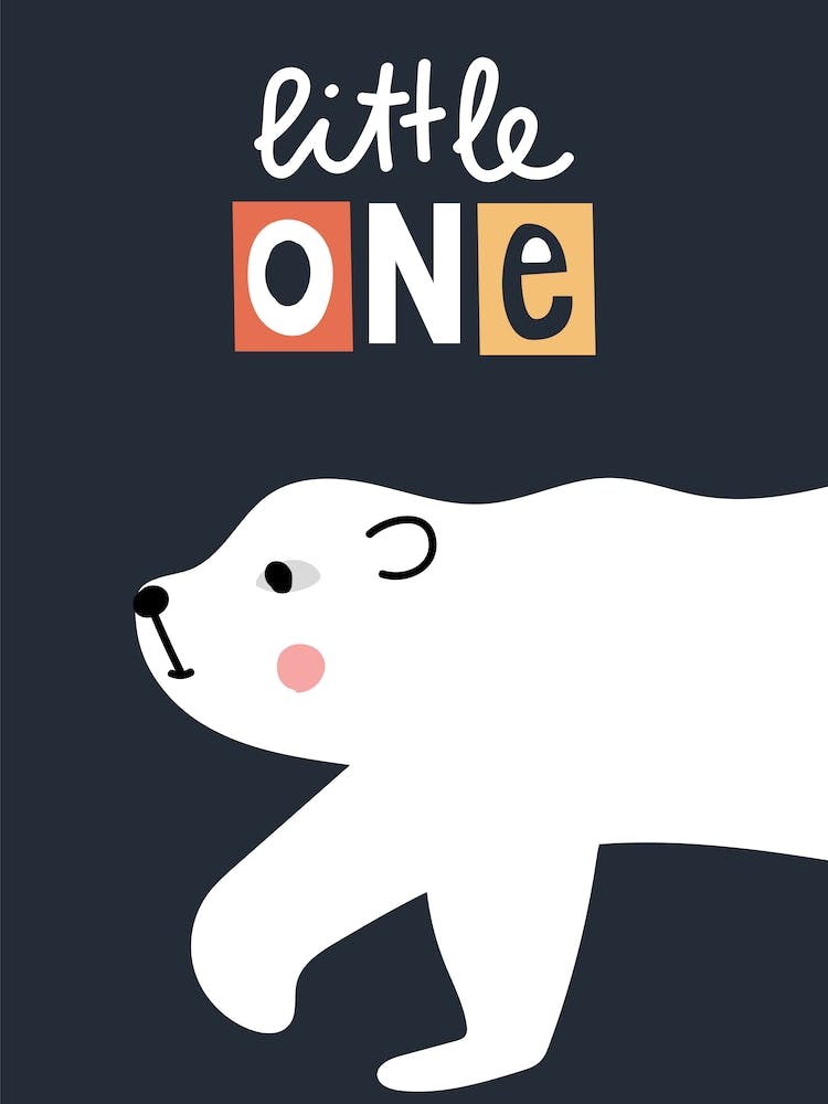 Little One Polar Bear Kids