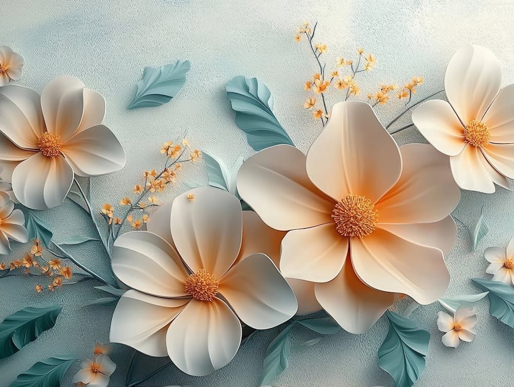 3d Abstract Flower 1