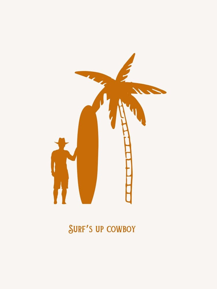 Surf S Up Cowboy Orange