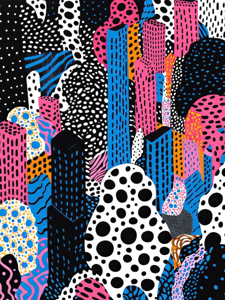 New York City, Illustration In The Style Of Pop Art 4