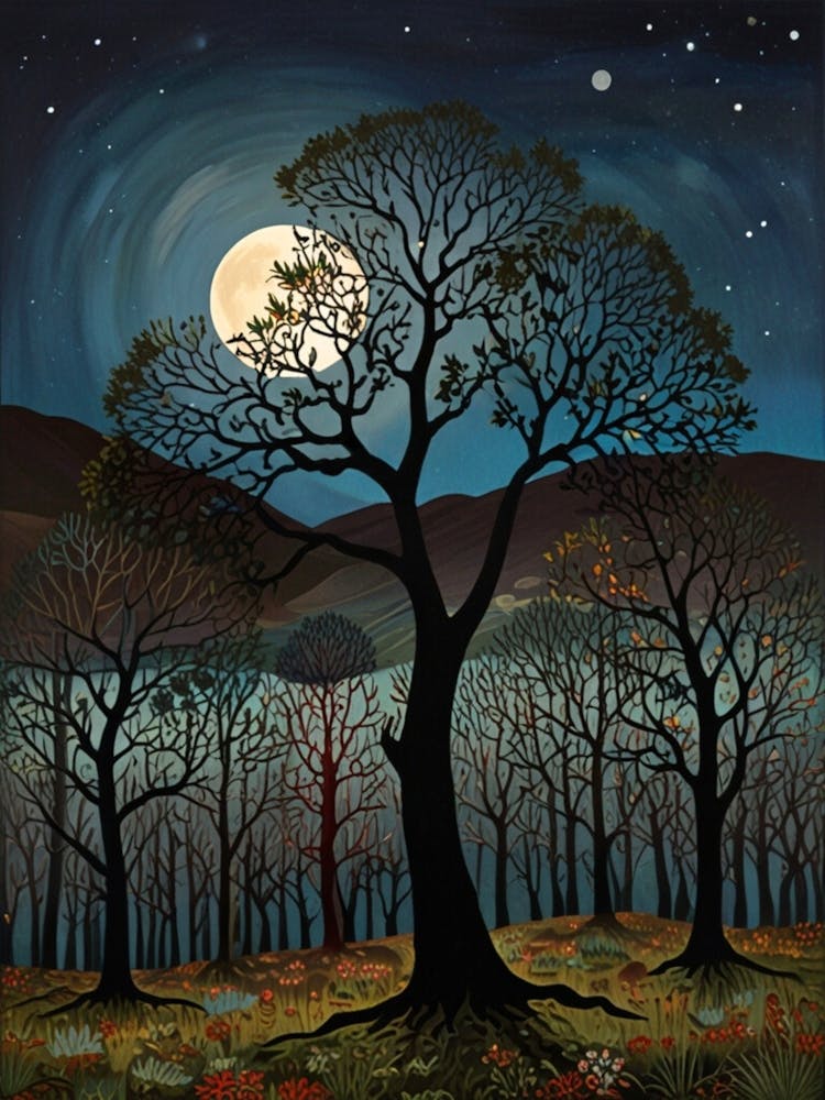 William Morris Night In The Woods 24