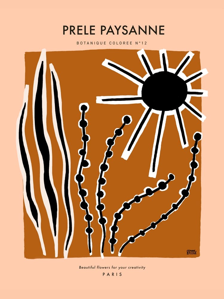 Botanic Collection - Peach Fuzz - Peasant Horsetail