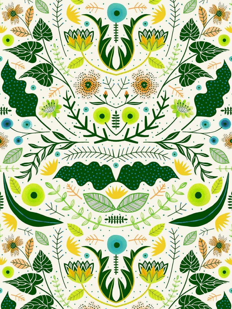 Flora Ornamental - Green