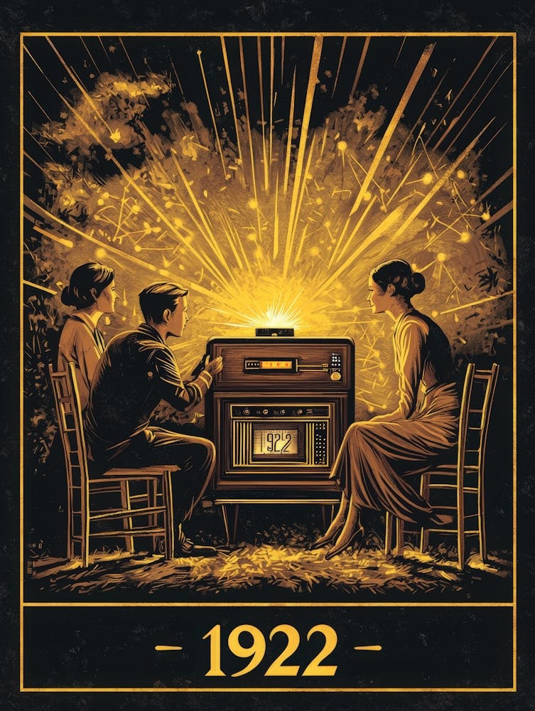 Aihrgdesign A Vintage Technology Poster Celebrating The Radio 362f9be7 B55b 4a43 8033 0302f2a1b562 2