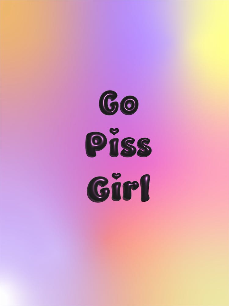Go P1ss Girl Gradient